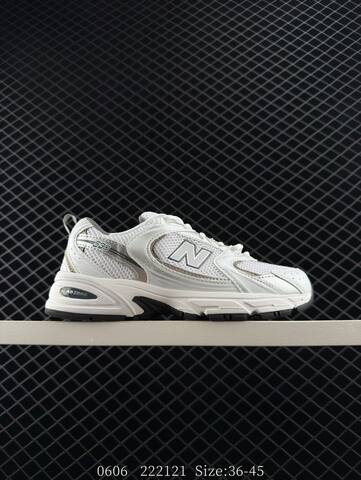 New Balance 530 White Silver Blue Black EU 36-45 Running Shoe - Unisex (BS-83347)