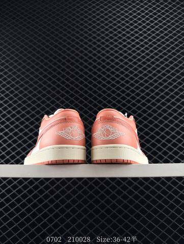 Jordan Air Jordan 1 Low DC0774-180 White Light Pink Sail EU 36-42 Sneaker - Unisex (BS-81113)