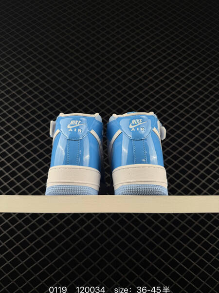 Nike Air Force 1 07 light blue white 36-45 casual light blue blue white lifestyle