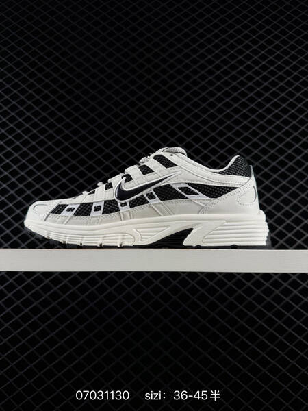 Nike P-6000 white black light grey EU 36-45 running
