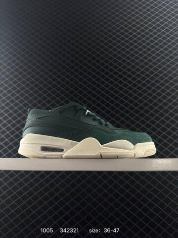 Jordan Air Jordan 4 RM FQ7940-001 Dark Green Sail White EU 36-47 Basketball Shoe - Unisex (BS-80577)