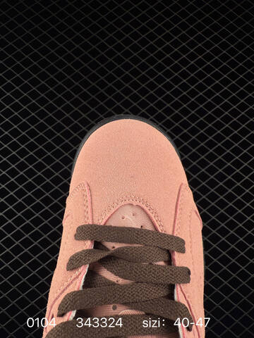 Jordan Air Jordan 6 Retro Pink Brown Black Blue EU 40-47 Basketball Shoe - Men's (BS-79908)