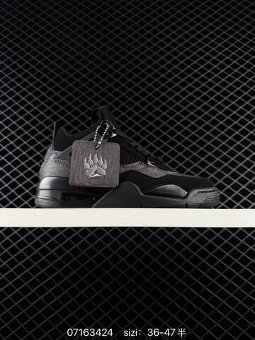 Nike Air Jordan 4 Retro AIR JORDAN JA9635-001 36 36 5 37 5 38 38 5 39 40 Lifestyle - Unisex (BS-78962)