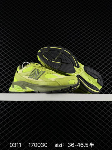 New Balance 2010 Neon Lime Olive Green Black EU 36-46 5 Sneaker - Unisex (BS-82315)