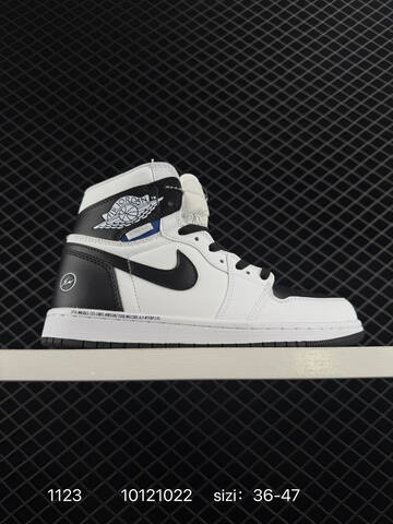 Jordan Air Jordan 1 Retro High OG White Black Blue EU 36-47 Basketball Shoe - Unisex (BS-80206)