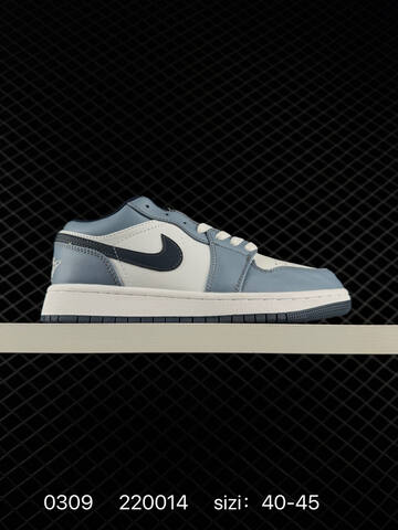 Jordan Air Jordan 1 Low White Black Green EU 40-45 Sneaker - Men's (BS-79684)