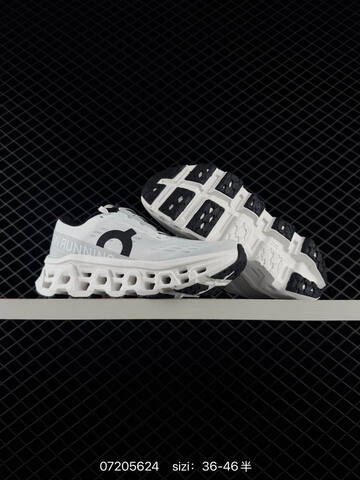 On Cloudmonster White Black EU 36-46 Running Shoe Running Sneakers - Unisex (BS-85012)