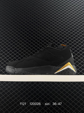 Jordan Air Jordan 7 Black Gold White EU 36-47 Basketball Shoe - Unisex (BS-80217)