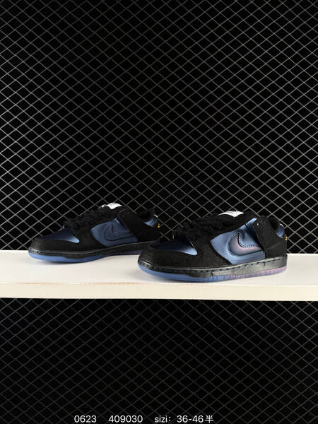 Nike SB Dunk Low black iridescent pink EU 36-46 skate shoe