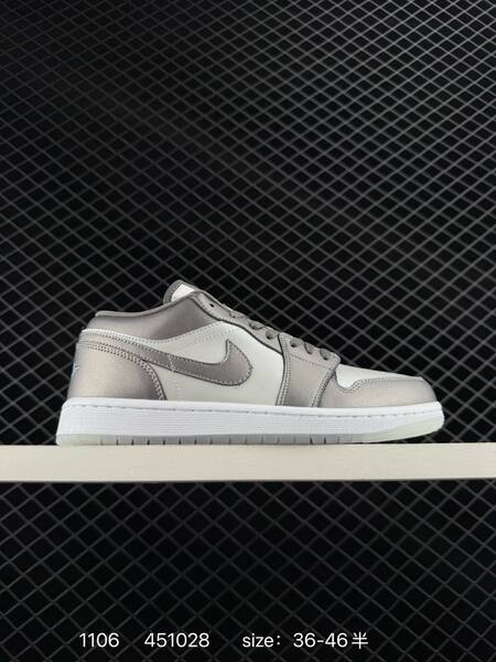Nike Air Jordan 1 Low grey white 36-46 5 lifestyle