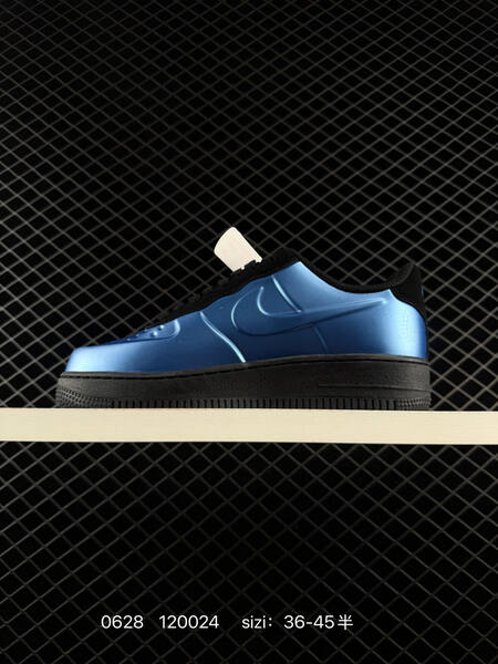Nike Air Force 1 07 LV8 metallic blue black EU 36-45 sneaker