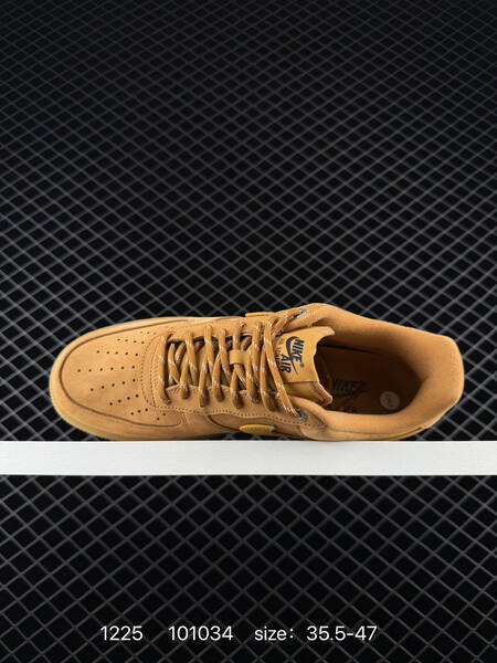 Nike Air Force 1 07 wheat tan gum 35 5-47 casual lifestyle