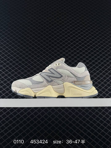 New Balance 9060 Light Grey Off White Cream Grey EU 36-47 Sneaker - Unisex (BS-82406)