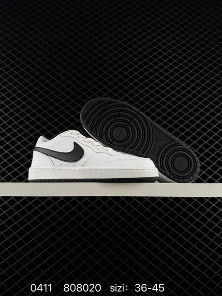 Nike Court Borough Low Triple White Black EU 36-45 lifestyle