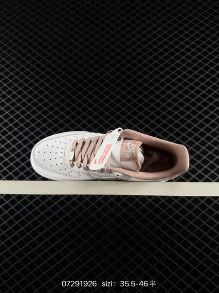 Nike Air Force 1 Mini Jewel IB6543 101 white light pink silver EU 35 5-46 lifestyle