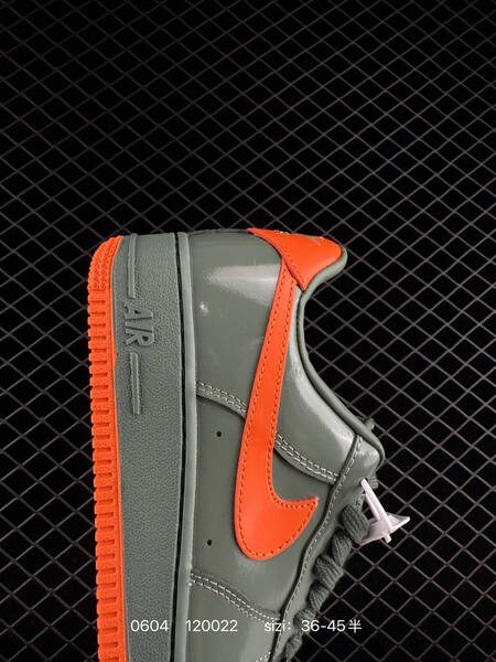 Nike Air Force 1 Low dark green orange EU 36-45 lifestyle