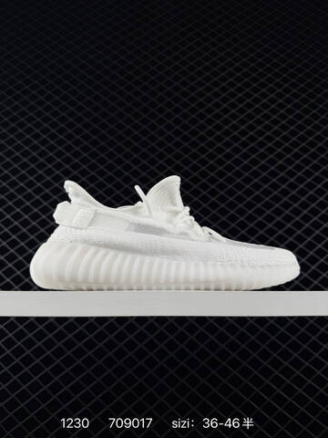 Yeezy Boost 350 V2 White Black Red EU 36-46 Sneaker - Unisex (BS-83564)