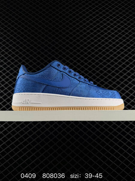Nike Air Force 1 07 LV8 Multiple colorways rose pink satin with white midsole and gum outsole royal blue satin with white midsole and gum outsole sail brown cow print with red laces and dark brown outsole off-white canvas monochrome EU 36-45 lifestyle