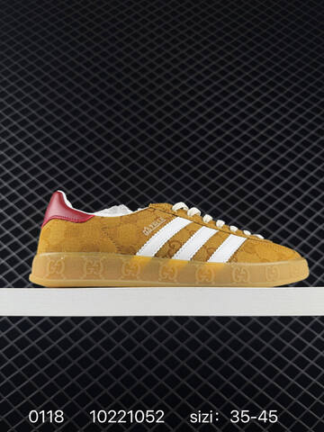GUCCI x Adidas Originals Gazelle 35-45 10221052 260 Lifestyle - Unisex (BS-76656)