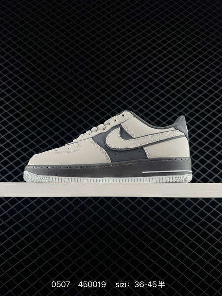 Nike Air Force 1 07 LV8 light grey dark grey white EU 36-45 lifestyle