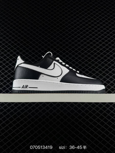 Nike Air Force 1 07 Low white black red cream EU 36-45 lifestyle
