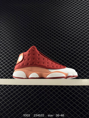 Jordan Air Jordan 13 Retro Red Black White EU 36-46 Basketball Shoe - Unisex (BS-80587)