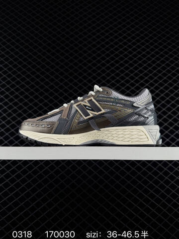 New Balance 1906R Grey Brown Cream Black Gold EU 36-46 5 Sneaker - Unisex (BS-82301)