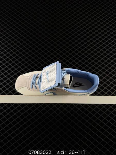 Nike Cortez sail light blue grey yellow EU 36-41 lifestyle