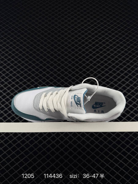 Nike Air Max 1 White grey teal green EU 36-47 5 lifestyle