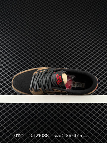 Jordan Air Jordan 1 Low Travis Scott Black Brown Red EU 36-47 5 Sneaker - Unisex (BS-79794)