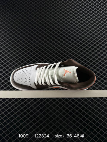 Jordan Air Jordan 1 Low Brown White Peach EU 36-46 Sneaker - Unisex (BS-80559)