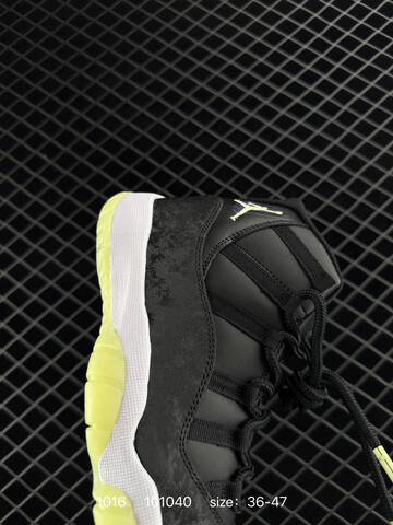 Jordan Air Jordan 11 Retro High Barely Volt Black Neon Yellow White EU 36-47 Basketball Shoe - Unisex (BS-80512)