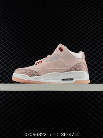 Air Jordan 3 Valentine s Day WMNS AIR JORDAN 3 Aj3 Lifestyle (BS-78998)