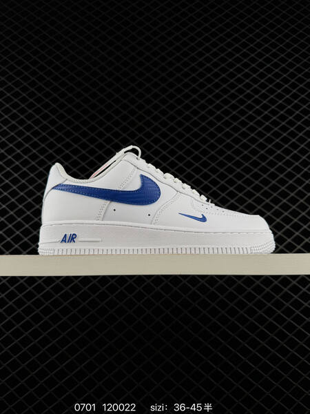 Nike Air Force 1 07 white blue EU 36-45 sneaker
