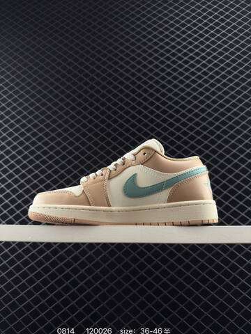 Jordan Air Jordan 1 Low Sail Beige Light Blue EU 36-46 Sneaker - Unisex (BS-80920)