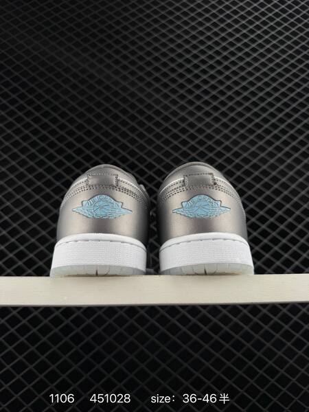 Nike Air Jordan 1 Low grey white 36-46 5 lifestyle