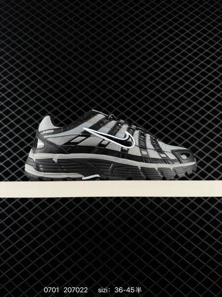 Nike P-6000 IF6199-002 black grey white EU 36-45 running shoe