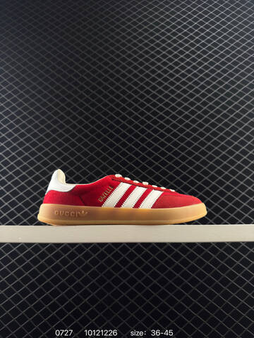 Gucci x Adidas Originals Gazelle INdoor 707867 U7R10 3660 1012122 Lifestyle (BS-78113)