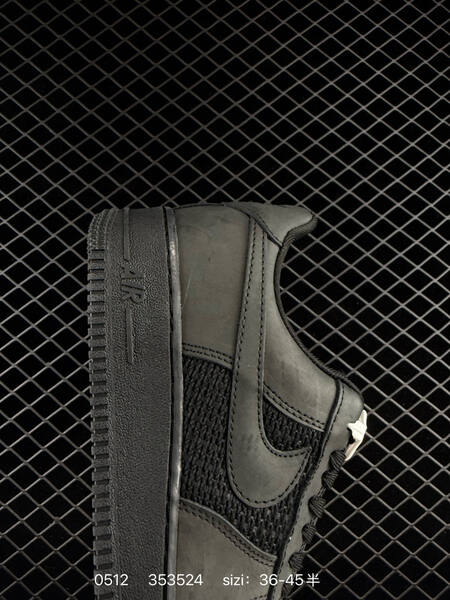 Nike Air Force 1 07 Low black silver white EU 36-45 lifestyle