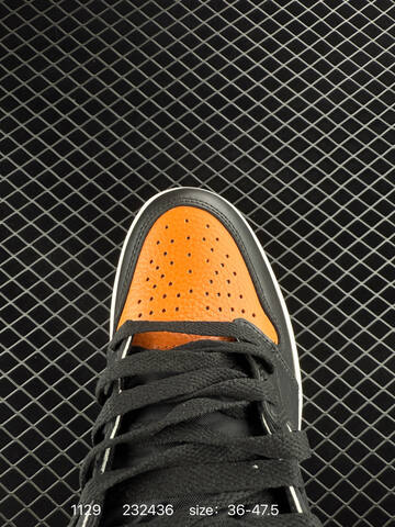 Jordan Air Jordan 1 High OG Shattered Backboard Black Orange White EU 36-47 5 Basketball Shoe - Unisex (BS-80159)