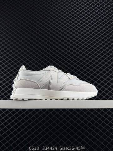 New Balance 327 Light Grey Off White EU 36-45 Sneaker - Unisex (BS-83281)