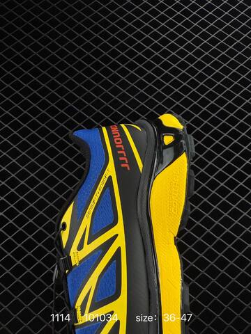 Salomon XT-6 Blue Yellow Black EU 36-47 Trail Shoe Trail Running Sneakers - Unisex (BS-85926)