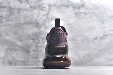 Nike Air Max 270 Premium IO9884-501 Plum Dark Purple Metallic Gold Running Shoe (BS-59815)