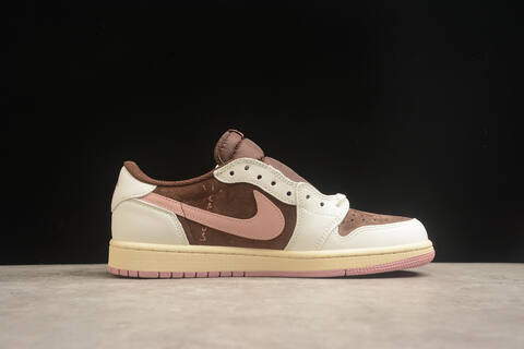 Travis Scott x Air Jordan 1 Low OG DZ4137 206 Lifestyle (BS-59619)