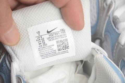 Nike V5 RNR Black White Grey Blue Running Shoe (BS-59876)