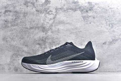 Nike REACTX PEGASUS Plus Next Nature Black White Silver Running Shoe (BS-59552)