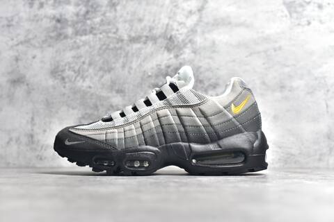 Nike Air Max 95 Grey Black White Yellow Sneaker (BS-59628)