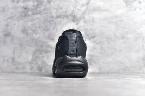 Nike Air Max 95 Black Red Silver Sneaker (BS-59622)
