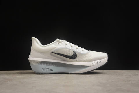 Nike Zoom Fly 6 White Grey Black 250 2 5 Running Shoe (BS-59846)