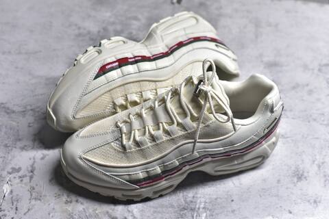 Nike Air Max 95 Undefeated Sail White Red Green Sneaker (BS-59635)
